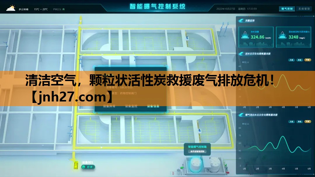 清洁空气，颗粒状活性炭救援废气排放危机！